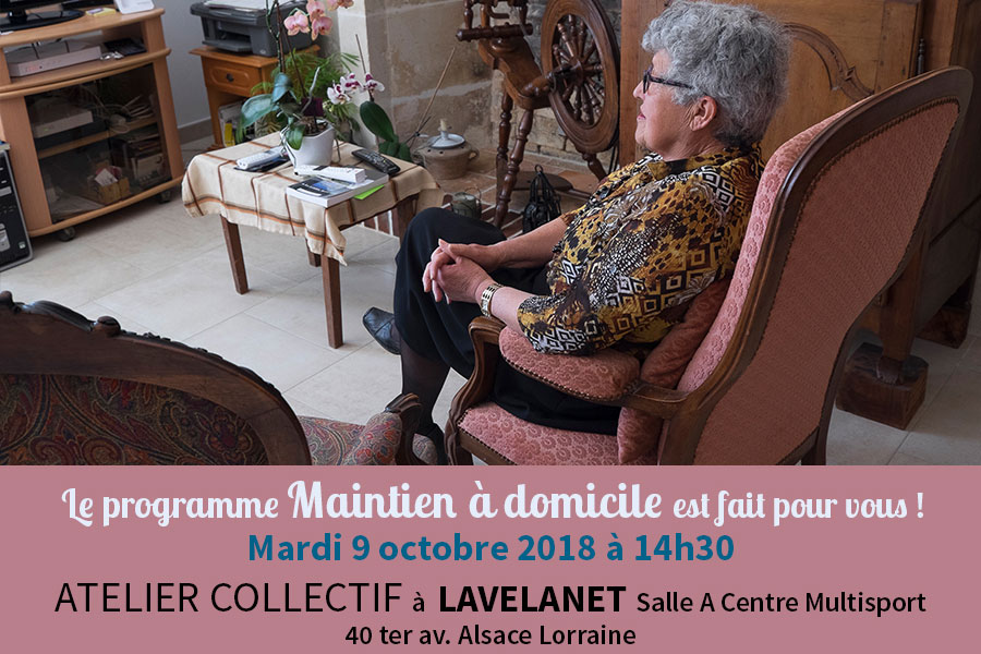 Atelier collectif pour le maintien à domicile - Lavelanet, le 9 octobre 2018 (© SOLIHA Ariège)