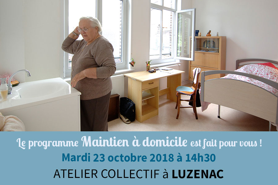 Atelier collectif pour le maintien à domicile – Luzenac, le 23 octobre 2018 (© SOLIHA Ariège)