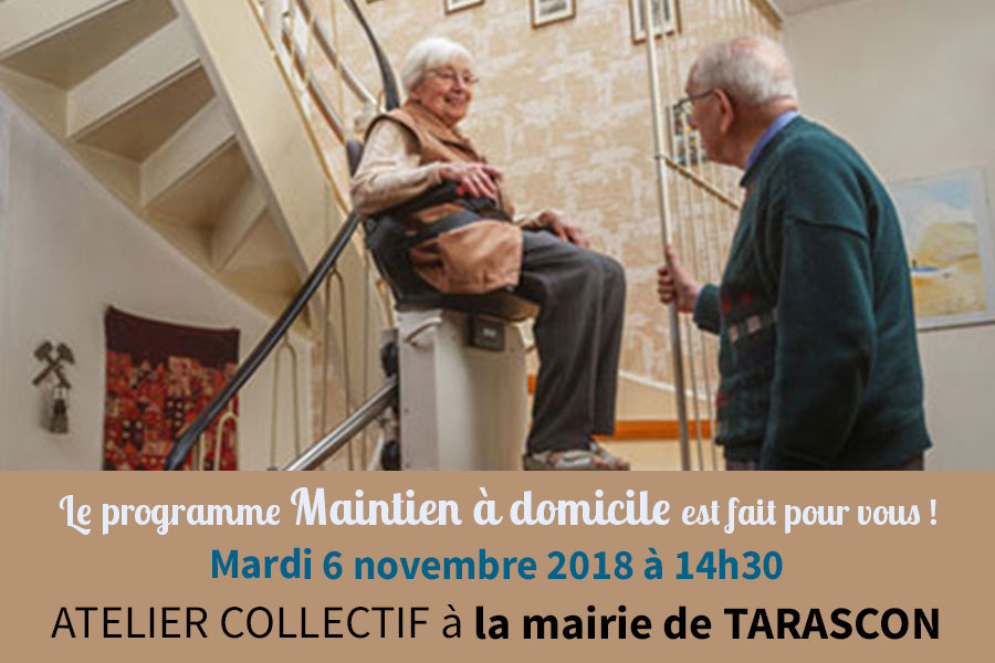 Atelier collectif pour le maintien à domicile – Tarascon, le 6 novembre 2018 (© SOLIHA Ariège)