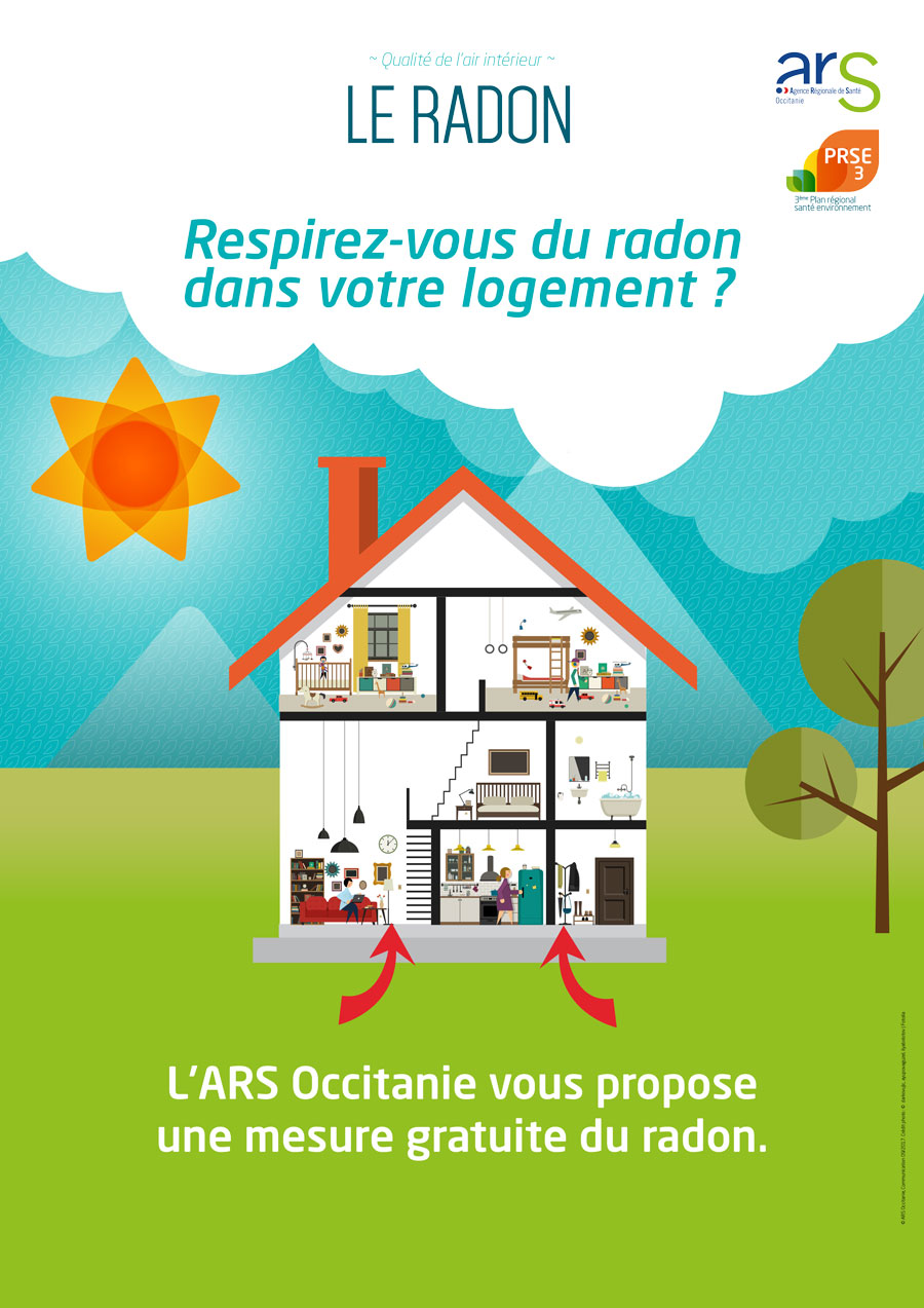Respirez-vous du radon dans votre logement ? (© SOLIHA Ariège)