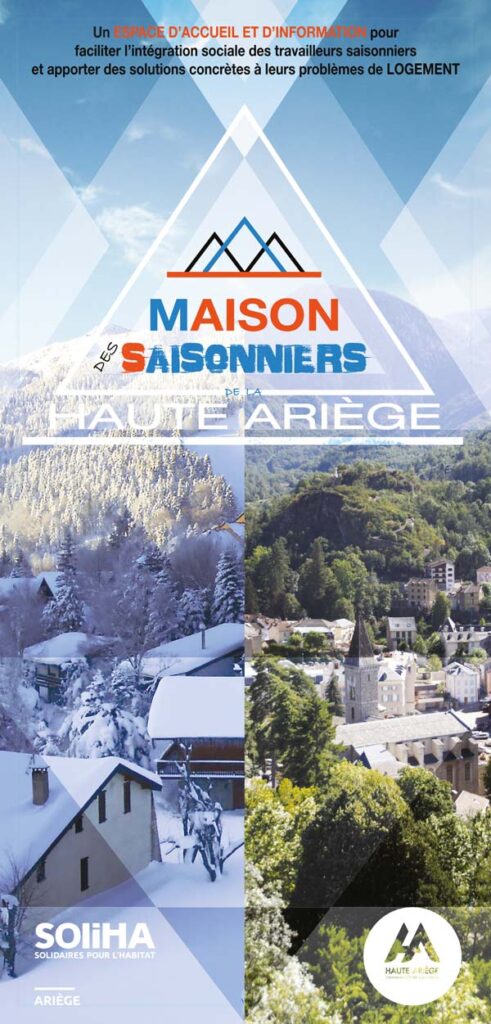 Maison des saisonniers de la Haute Ariège - Flyer 1 (© SOLIHA Ariège)